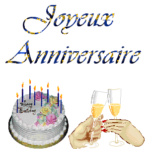 Gif animé joyeux anniversaire drink